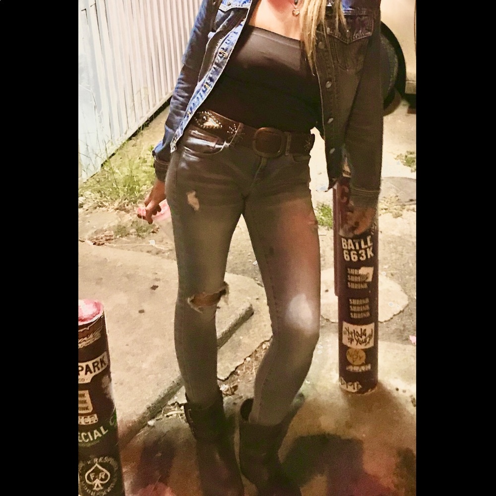 Hudson skinny denim